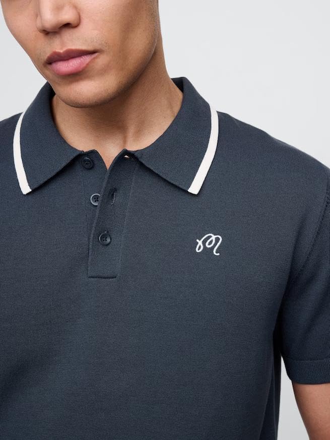 希少コラボ】 Gap × ロゴ ポロセーター 希少コラボ】Gap × Malbon ロゴ